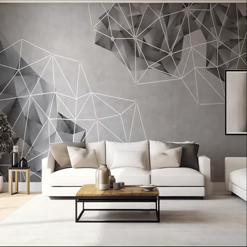 VwrxnchCoatx 3D Geometrische Linienkunst Tv-Tapete - Benutzerdefinierte Strukturierte Wandbilder Abstrakte Tapeten Drucke Tv-Sofa-Hintergrund-200X140Cm VwrxnchCoatx 3D Geometrische Linienkunst Tv-Tapete - Benutzerdefinierte Strukturierte Wandbilder Abstrakte Tapeten Drucke Tv-Sofa-Hintergrund-200X140Cm von VwrxnchCoatx