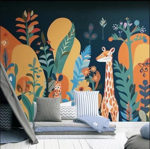 VwrxnchCoatx Benutzerdefinierte 3D-Cartoon-Tier-Tapete,Niedliches Kinderzimmer-Dekor,Tv-Hintergrund,Wandbild,Kinderzimmer,Wand,Heimdekoration,400 X 280 Cm VwrxnchCoatx Benutzerdefinierte 3D-Cartoon-Tier-Tapete,Niedliches Kinderzimmer-Dekor,Tv-Hintergrund,Wandbild,Kinderzimmer,Wand,Heimdekoration,400 X 280 Cm von VwrxnchCoatx