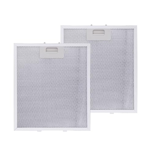 Vxcbad Dunstabzugshaube Fettfilter, 5-Schicht Metallsieb, 26 x 32 x 0,9 cm, 2 Stück (2) von Vxcbad