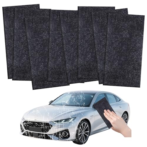 Vxcvzv 8 Stück Nano Sparkle Tuch, Auto Reinigungstuch, Magic Tuch für Auto Kratzer Entfernen, ideal zur Entfernung von leichten Kratzern und Lackschäden, wiederverwendbar, Pflege,Politu Vxcvzv 8 Stück Nano Sparkle Tuch, Auto Reinigungstuch, Magic Tuch für Auto Kratzer Entfernen, ideal zur Entfernung von leichten Kratzern und Lackschäden, wiederverwendbar, Pflege,Politu von Vxcvzv