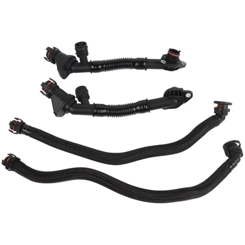 4pcs Kurbelgehäuse -Entlüftungsschlauch -Schlauch AP03 kompatibel mit 550i 650i 750LI X5 X6 Anpassungen Teilnummern 11157575641 11157575640 11157646086 11157646087 von Vyawnqe