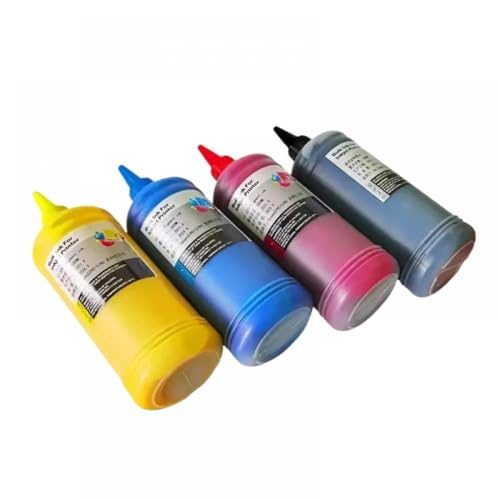 Vyawnqe 500 ml Pigmenttinte kompatibel mit Workforce Pro WF-C5290 WF-C5790 WF-C5210 WF-C5390 WF-C5890 WF-M5299 WF-M5799 und PX-S884-Drucker(1Set (4Kolor)) von Vyawnqe