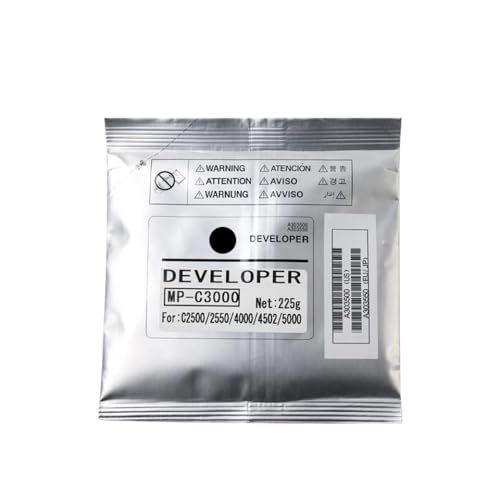 Vyawnqe Kompatible Entwicklungpulver für MPC2000 MPC2500 MPC3000 MPC3500 MPC4500 1 Stück 225G(Bk) von Vyawnqe