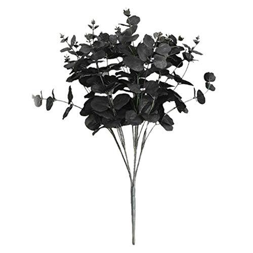 Vycowb 20 KöPfe KüNstliche Schwarze Eukalyptus GefäLschte Blumen Hochzeits Feier Dekoration von Vycowb