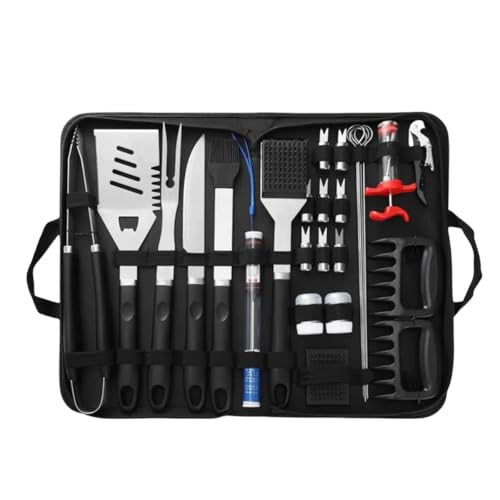 Vyloky 2 Paar Pulled Pork Krallen Gabeln - Garten Grills & Zubehör Grillbesteck Gabeln, Männer Geschenk Geschenke für Papa, Grill Zubehör Grillzubehör, BBQ Zubehör (BBQ–26-teiliges Set) von Vyloky