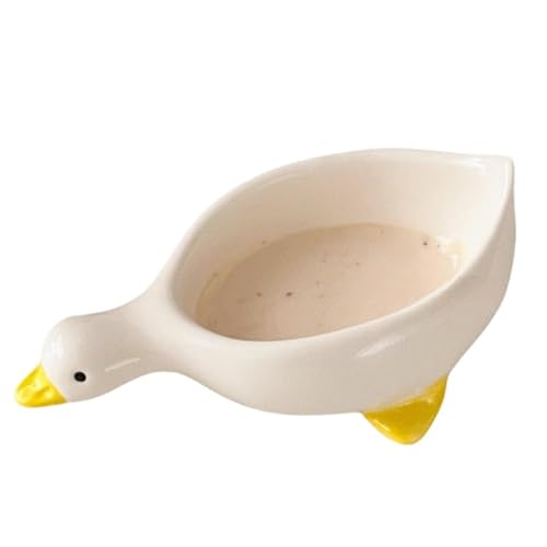 Vyloky Enten-Design Keramik Dipschalen – Vielseitige Sauce-Schalen für Haushalt, Grillabende & Feiern (VY-MA-A1) von Vyloky