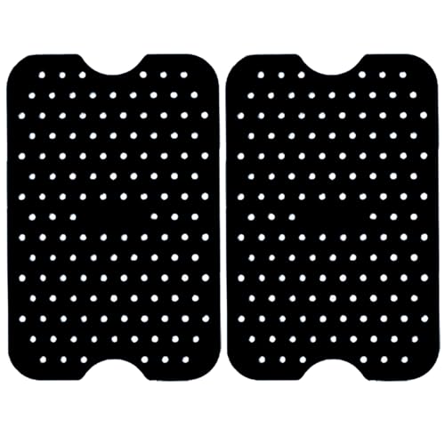 2 Stück Luftfritteusen Shield Effektive Fette Spritzschutz Air Fritteusen Ersatz Multifunktionale Air Fritteusen Einsatz von Vynetra