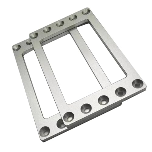 Erweiterbare Computer-Aufbewahrungshalterung, Aluminium-Kühlgitter für 6,3 cm (2,5 Zoll) Festplatten, mehrschichtige Organisation, mehrschichtige stapelbare SSD-Halterung mit Wärmeableitung von Vynetra