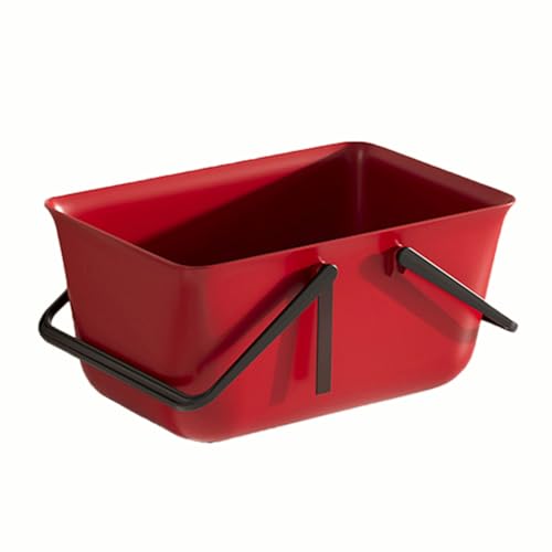 Handbrause Organizer mit tragbarem Griff, Badezimmer-Aufbewahrungskorb, belüftetes Design für Toilettenartikel und Kosmetika, tragbarer Duschkorb von Vynetra