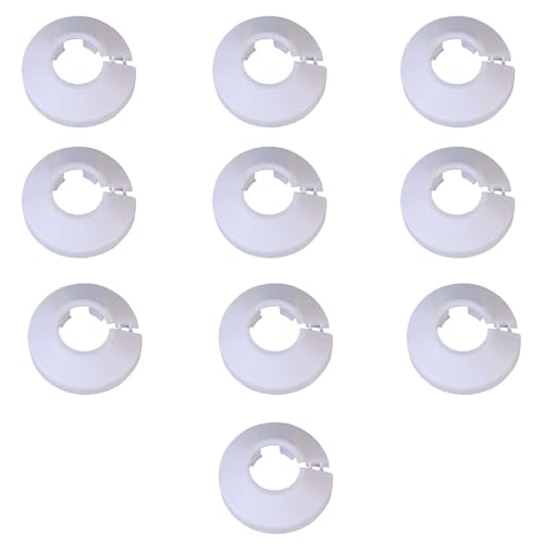 Heizkörper-Rohrabdeckungen, Rosetten, Heizkörper-Rosetten-Set für Zuhause, Büro oder öffentliche Räume, Heizungsrohrabdeckungen, 10 Stück von Vynetra