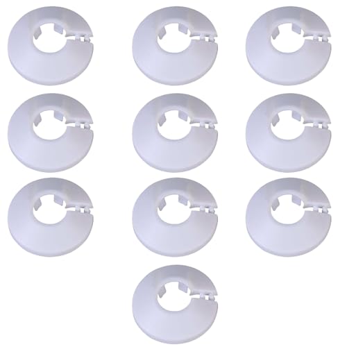 Heizkörper-Rohrabdeckungen, Rosetten, Heizkörper-Rosetten-Set für Zuhause, Büro oder öffentliche Räume, Heizungsrohrabdeckungen, 10 Stück von Vynetra