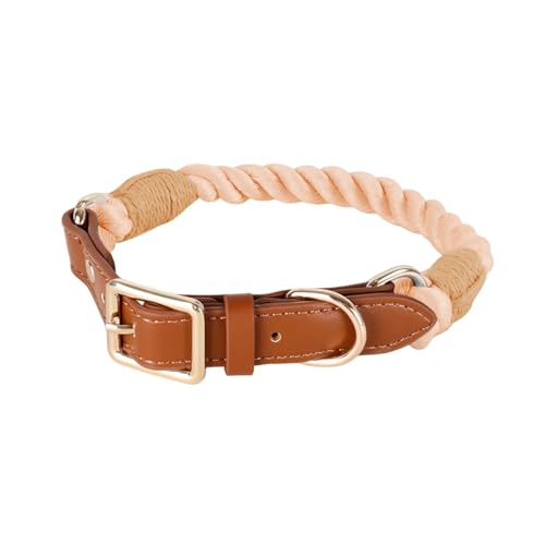 Hundehalsband aus Baumwolle, modisch und weich, geeignet für kleine bis große Hunde, für den Außenbereich, bequemes Hundehalsband von Vynetra