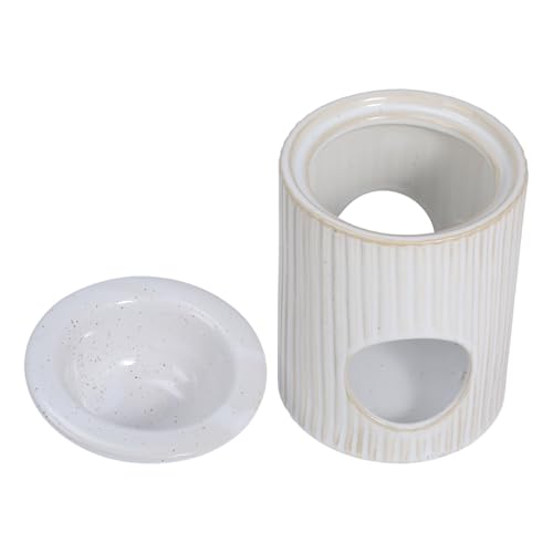 Klassische Keramik Split Aromatherapien Diffusor Ätherische Öle Brenner Düfte Teelichthalter für Stressabbau ätherisches Öl Wärmer von Vynetra