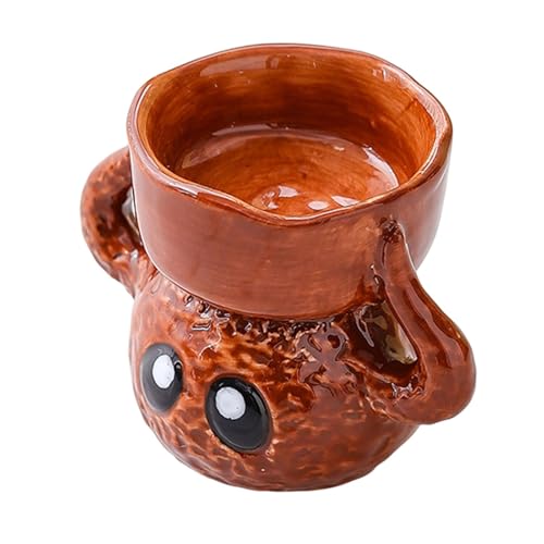 Moderner Cartoon-Brikett-Keramik-Halter, duftender Aromatherapie-Teelichthalter, Kerzenständer für Schlafzimmer, Dekoration, Briketthalter von Vynetra