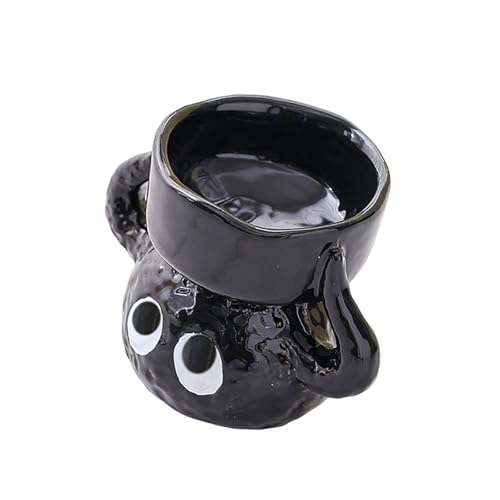 Moderner Cartoon-Brikett-Keramik-Halter, duftender Aromatherapie-Teelichthalter, Kerzenständer für Schlafzimmer, Dekoration, Briketthalter von Vynetra