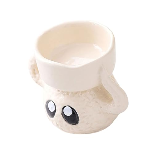 Moderner Cartoon-Brikett-Keramik-Halter, duftender Aromatherapie-Teelichthalter, Kerzenständer für Schlafzimmer, Dekoration, Briketthalter von Vynetra