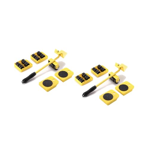 Möbel-Werkzeug-Set mit Rad-Designs für einfaches Gleiten auf Hartholzböden und Teppichen, ideal für Möbelrollen zu Hause und im Büro von Vynetra