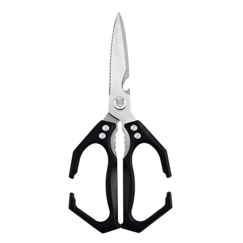 Professionelle Knochenschere Für Fischgemüse Aluminiumlegierblatt Sicherheitsschloss Ergonomische Küchenschere Chicken Bone Cutter von Vynetra