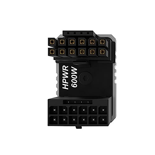 RTX4090 16-poliger ATX3.0-Grafikkarten-Netzteiladapter, Konvertierungskopf, langlebig und langlebig von Vynetra