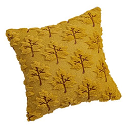 Samtweicher Kissenbezug mit Herbstblattmuster, gemütlich, dekorativer Überwurf für Wohnzimmer und Schlafzimmer, dekoratives Blatt-Design Samtweicher Kissenbezug mit Herbstblattmuster, gemütlich, dekorativer Überwurf für Wohnzimmer und Schlafzimmer, dekoratives Blatt-Design von Vynetra