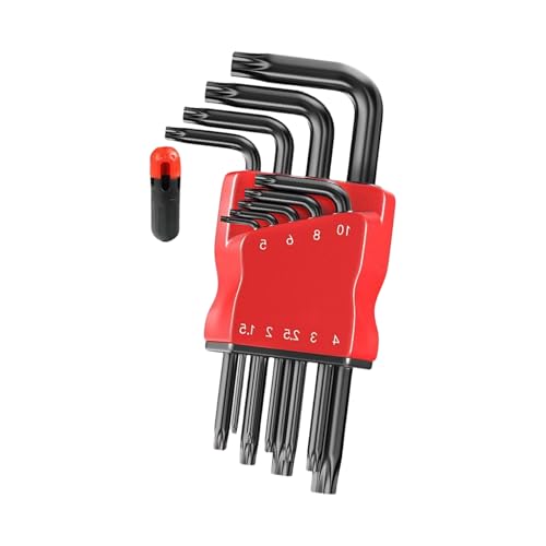 Torxs Star Wrench Hexagons Bit Wrench Set Compatible for Multiple Screw Type for Automotive Maintenance Inbusschlüssel Set Professional Mechanics Tool von Vynetra