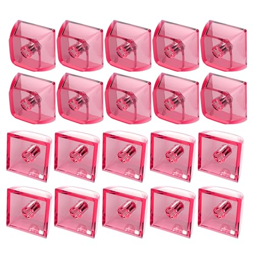 Transparentes Tastenkappen-Set 1U, 1 x XDA-Höhe, kristallklare transparente Tastenkappen für mechanische Tastaturen, 20 Stück von Vynetra
