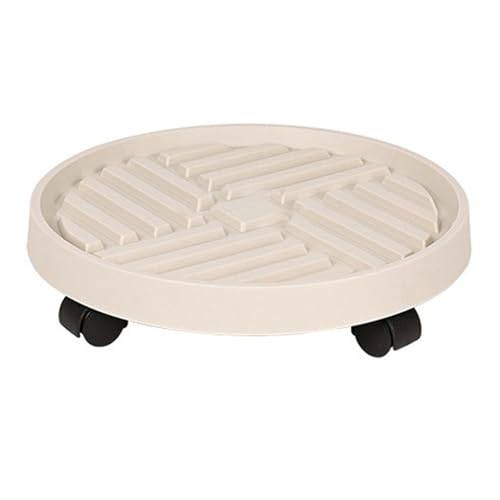 Vynetra 360 Degree Rotating Plant Mover Rack Heavy Duty Plastics Base Locking Wheel for Moving Large Indoor Outdoor Potted Trees Large Plant Rack for Heavy Potted Trees von Vynetra