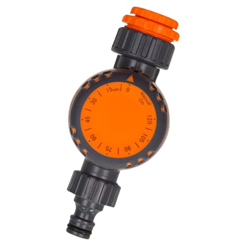 Vynetra Automatischer Bewässerungsregler für den Außenbereich, wasserdichter Schlauch-Wasserhahn-Timer für Gärten und Rasen, sparsamer Wasser-Timer Vynetra Automatischer Bewässerungsregler für den Außenbereich, wasserdichter Schlauch-Wasserhahn-Timer für Gärten und Rasen, sparsamer Wasser-Timer von Vynetra