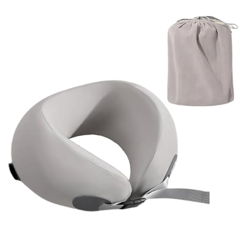 Vynetra Bequemes und tragbares Nackenkissen aus Memory-Schaum mit einzigartigem U-förmigem Flugzeugkissen für Zuhause und Reisen, Auto-Reise-Nackenkissen Vynetra Bequemes und tragbares Nackenkissen aus Memory-Schaum mit einzigartigem U-förmigem Flugzeugkissen für Zuhause und Reisen, Auto-Reise-Nackenkissen von Vynetra