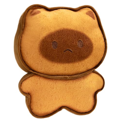 Vynetra Capybaras-förmiges Plüschkissen für Couch, Bett, Auto, dekoratives Brotkissen, weich gefüllte Kissen Vynetra Capybaras-förmiges Plüschkissen für Couch, Bett, Auto, dekoratives Brotkissen, weich gefüllte Kissen von Vynetra