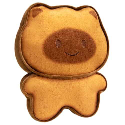 Vynetra Capybaras-förmiges Plüschkissen für Couch, Bett, Auto, dekoratives Brotkissen, weich gefüllte Kissen Vynetra Capybaras-förmiges Plüschkissen für Couch, Bett, Auto, dekoratives Brotkissen, weich gefüllte Kissen von Vynetra