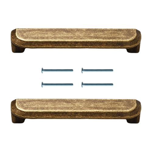 Vynetra Elegante bronzefarbene Schrankgriffe mit elegantem, ästhetischem Design, tragbar, für Küche, Schlafzimmer und Wohnzimmer, Schubladen, einfache Installation, Schubladengriff Vynetra Elegante bronzefarbene Schrankgriffe mit elegantem, ästhetischem Design, tragbar, für Küche, Schlafzimmer und Wohnzimmer, Schubladen, einfache Installation, Schubladengriff von Vynetra