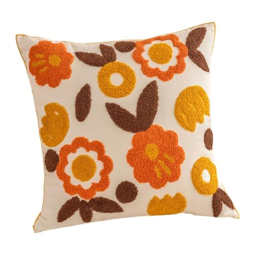 Vynetra Eleganter, handgefertigter Kissenbezug aus Leinen-Baumwoll-Mischgewebe, dekorativ, leicht zu reinigen, dekorativer Schlafzimmer-Kissenbezug Vynetra Eleganter, handgefertigter Kissenbezug aus Leinen-Baumwoll-Mischgewebe, dekorativ, leicht zu reinigen, dekorativer Schlafzimmer-Kissenbezug von Vynetra