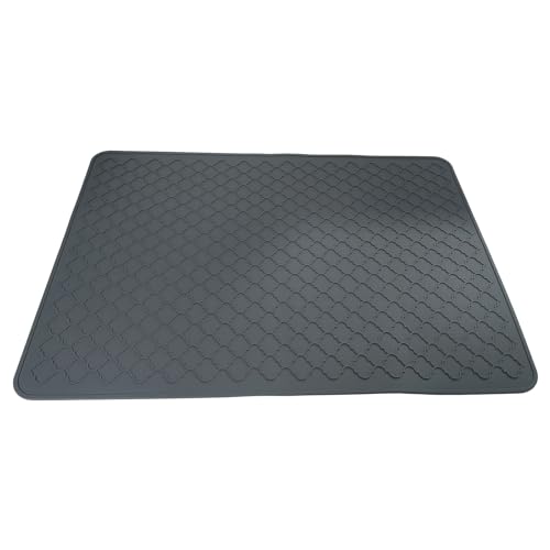 Vynetra Feuerfeste Matten, öldicht, wasserdicht, Bodenschutz, Silikon-Textur, perfekt für Grills, Küchentheken von Vynetra