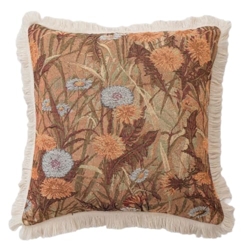 Vynetra Kissenbezug mit Blumenmuster, Leinen, mit Füllung, Schutzbezüge für Zuhause, Schlafsaal, Schlafzimmer, Dekoration Vynetra Kissenbezug mit Blumenmuster, Leinen, mit Füllung, Schutzbezüge für Zuhause, Schlafsaal, Schlafzimmer, Dekoration von Vynetra