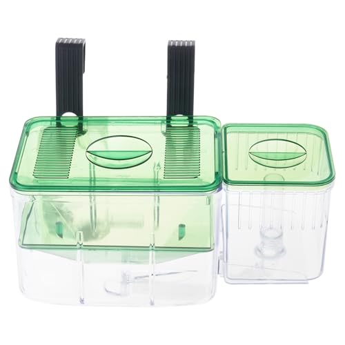 Vynetra Schwimmende Züchterbox für Aquarien zum Isolieren von kranken oder schlüpfenden Eiern, Brutkammer-Reproduktion, leicht zu reinigende Aquarien Vynetra Schwimmende Züchterbox für Aquarien zum Isolieren von kranken oder schlüpfenden Eiern, Brutkammer-Reproduktion, leicht zu reinigende Aquarien von Vynetra