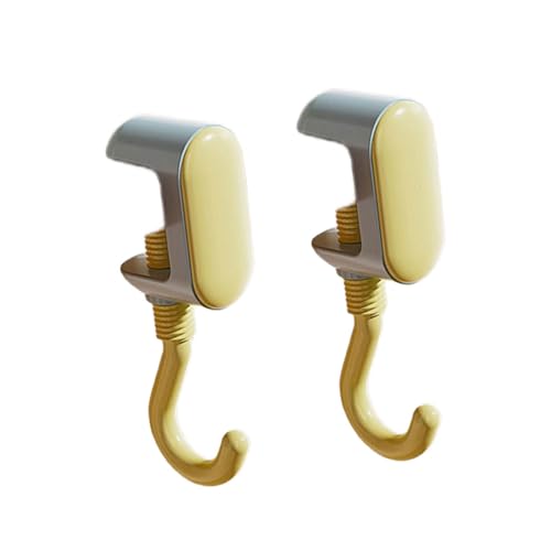 Vynetra Set mit 2 tragbaren Tischhaken für Handtaschen, stabile und stilvolle Taschenhalter für Zuhause oder Arbeitsumgebung, täglicher Gebrauch, tragbarer Schreibtischhaken Vynetra Set mit 2 tragbaren Tischhaken für Handtaschen, stabile und stilvolle Taschenhalter für Zuhause oder Arbeitsumgebung, täglicher Gebrauch, tragbarer Schreibtischhaken von Vynetra