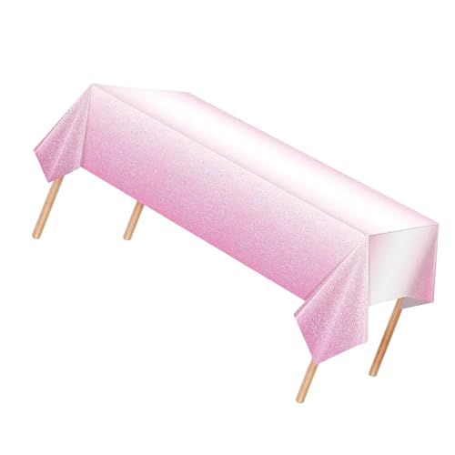 Vynetra Waschbare Tischdecke, Tischläufer für Heimdekoration, Verwandlung in modischem zweifarbigem Design, Party-Setups von Vynetra
