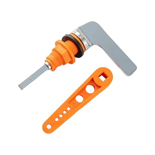 Vynetra Zincs WC-Spülhebel aus Legierung, Ersatz für WC-Spülhebel, Reparatur, Ersatz für Tanks und Spülkästen, Metallgriff, Spülkastenhebel von Vynetra