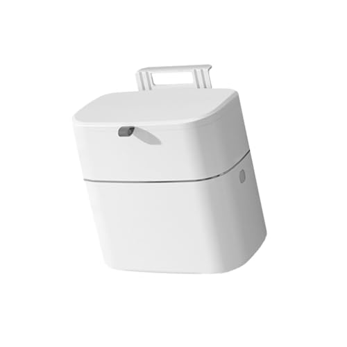 Wandmontierter 8 l 10 l Küchenkomposteimer, geruchsresistent, hängender Mülleimer für den Innenbereich, Küchenabfalleimer für Arbeitsplatte von Vynetra