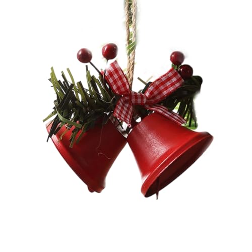 Weihnachtsglocken Hängende Ornament Baumschmuck für Tür Fenster Baum Urlaub Party Dekoration Weihnachten von Vynetra