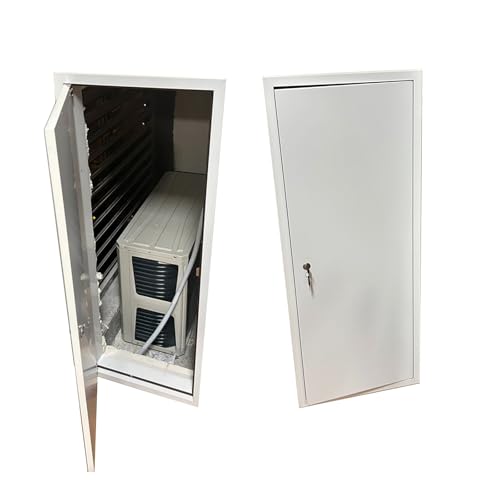 Revisionsklappe Wandzugangsabdeckung for zukünftige Wartungsarbeiten, Zugangsklappe aus Aluminiumlegierung, versteckte Inspektionstür, schalldicht, frei lackierbare Inspektionsluke(28x40) von Vyrata
