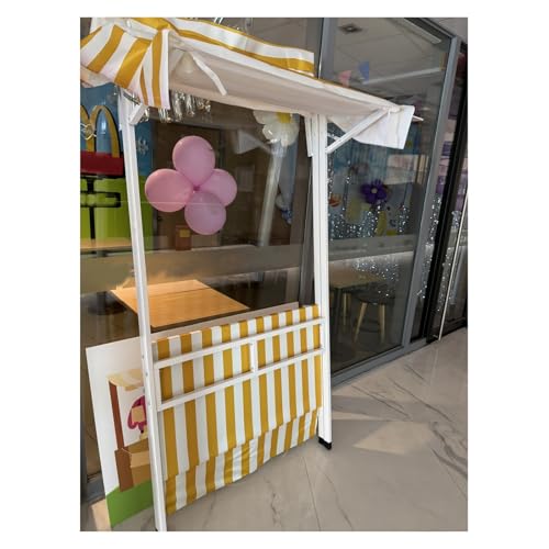 Vyrata straßenverkäufer wagen Leichte Marktstände for Bauern, kleiner Snackwagen mit Eisenrahmen, Handwagen for Lebensmittelausstellungen mit Rädern for Verkäufer(Yellow,51.2x23.6x79/130x60x200cm) Vyrata straßenverkäufer wagen Leichte Marktstände for Bauern, kleiner Snackwagen mit Eisenrahmen, Handwagen for Lebensmittelausstellungen mit Rädern for Verkäufer(Yellow,51.2x23.6x79/130x60x200cm) von Vyrata