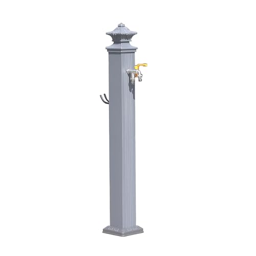 Freistehende Wassersäule, Wasserhahnsäule mit Hahn und Haken, Gartenwassersäule für Gartenbewässerung und -reinigung Freistehende Wassersäule, Wasserhahnsäule mit Hahn und Haken, Gartenwassersäule für Gartenbewässerung und -reinigung von Vzhrvd