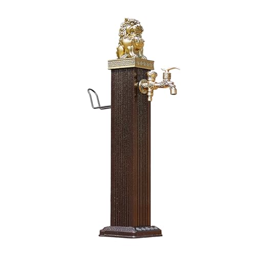 Frostschutzwasserhahn für Den Außenbereich, Wasserhahnsäule, Freistehende Wassersäule für Die Bewässerung Von Gartenfarmen, Weiden und Hinterhöfen(17 * 17 * 116cm) von Vzhrvd