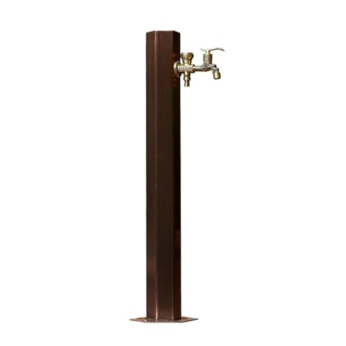 Vertikale Garten Wassersäule, Wasserhahnsäule mit Doppelhahn, Außen Wassersäule für Die Gartenbewässerung(20.5 * 10.5 * 86cm) von Vzhrvd