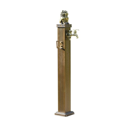 Wasserhahnsäule, Vertikale Gartensäule, Außenwassersäule für Bewässerung, Waschen Usw.(16.5 * 16.5 * 69cm) von Vzhrvd