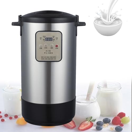 VzxCrue Intelligente Gärmaschine aus Edelstahl, 12/18 l automatische kommerzielle Gärmaschine, Zeit- und Temperaturregelung, für die kommerzielle Hausbar 18L von VzxCrue