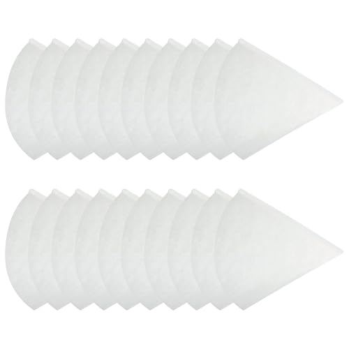 W&H 20 Kegelfilter DN 125, G4 Filter Lüftungsanlage, 180 mm Filtervlies Lüftung, Lüftungsfilter für Alle Arten von Lüftungssystemen im Haus von W&H