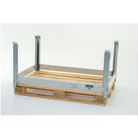 Paletty Palettenstapelsystem Classic, HxBxT 1.240 x 840 x 580 mm, starr von W&K Metallverarbeitung